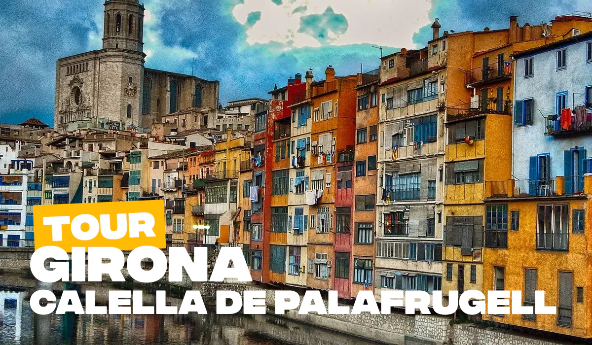 Girona: Ciudad Medieval + Pueblo Mediterráneo en la Costa Brava