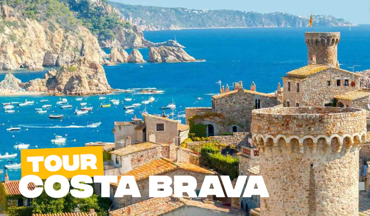 Tour 100% Costa Brava: Un jardín frente al mar + Castillo de Sant Joan + Pueblo amurallado de Tossa de Mar